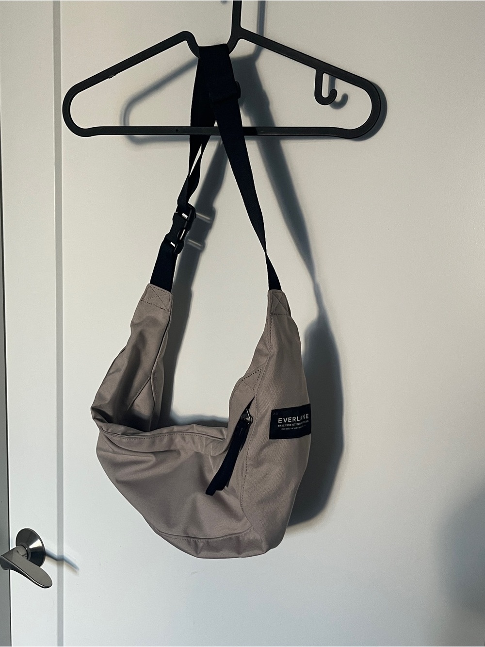 Everlane Beige Crossbody Sling Bag